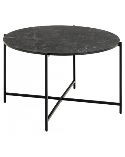 STOLIK KAWOWY LAMOINE 70CM CZARNY