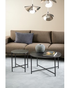 STOLIK KAWOWY LAMOINE 40CM CZARNY