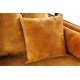 SOFA 3-OSOBOWA HEAVEN 210X105 CM MUSZTARDOWY WELUR 