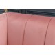 SOFA NOBLESSE 225X90CM WELUR RÓŻOWY