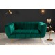 SOFA 2-OSOBOWA NOBLESSE 165X90 CM ZIELONA WELUR
