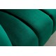 SOFA 2-OSOBOWA NOBLESSE 165X90 CM ZIELONA WELUR