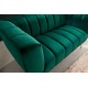 SOFA 2-OSOBOWA NOBLESSE 165X90 CM ZIELONA WELUR