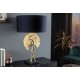 LAMPA STOŁOWA GINKGO II ZŁOTA