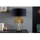 LAMPA STOŁOWA GINKGO II ZŁOTA