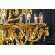 ŻYRANDOL CRYSTAL 15 RAMION ZŁOTY