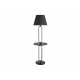 LAMPA PODŁOGOWA SERVANT METALOWA CZARNA