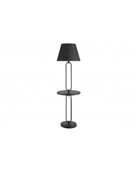 LAMPA PODŁOGOWA SERVANT METALOWA CZARNA