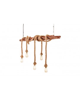LAMPA WISZĄCA SEVEN SEAS 110 CM AKACJA