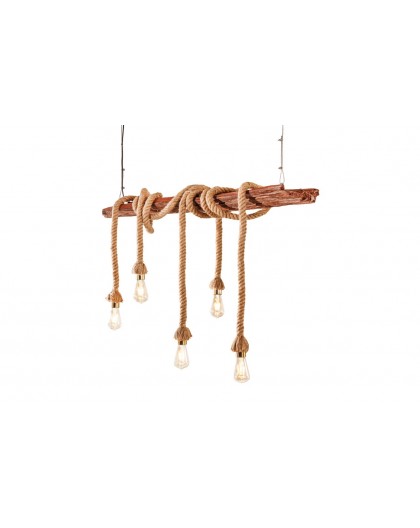 LAMPA WISZĄCA SEVEN SEAS 110 CM AKACJA