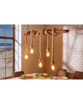 LAMPA WISZĄCA SEVEN SEAS 110 CM AKACJA