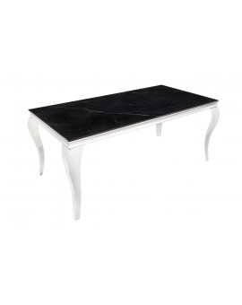 STÓŁ MODERN BAROCK 180X90 CM ANTRACYT