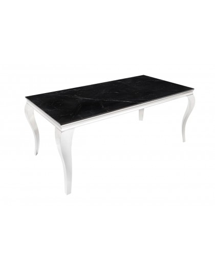 STÓŁ MODERN BAROCK 180X90 CM ANTRACYT