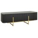 SZAFKA RTV GATSBY 160X42 CM MANGO CZARNA