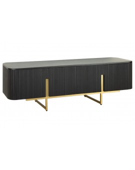 SZAFKA RTV GATSBY 160X42 CM MANGO CZARNA