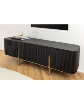 SZAFKA RTV GATSBY 160X42 CM MANGO CZARNA