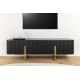 SZAFKA RTV GATSBY 160X42 CM MANGO CZARNA