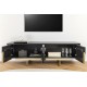 SZAFKA RTV GATSBY 160X42 CM MANGO CZARNA