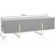 SZAFKA RTV GATSBY 160X42 CM MANGO CZARNA
