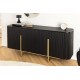 KOMODA GATSBY 160X40 CM MANGO CZARNA