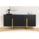 KOMODA GATSBY 160X40 CM MANGO CZARNA