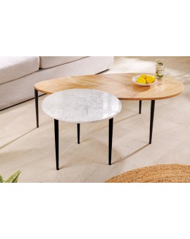 ZESTAW STOLIKÓW KAWOWYCH ADLON - 2szt.