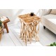STOLIK KAWOWY DRIFTWOOD 40X40 CM TEAK