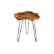 STOLIK KAWOWY WILD 62 CM TEAK