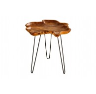 STOLIK KAWOWY WILD 62 CM TEAK