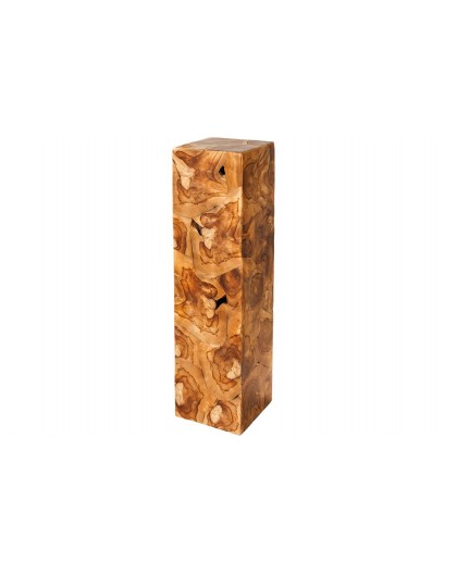 KOLUMNA SQUARE 30 CM TEAK