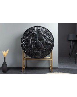 KOMODA LION 100X38 CM MANGO CZARNA