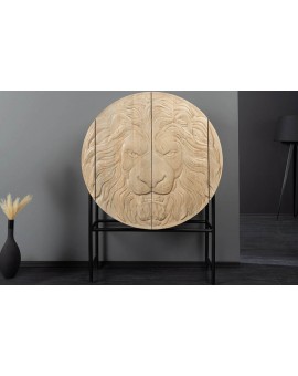 KOMODA LION 100X38 CM MANGO BIELONE