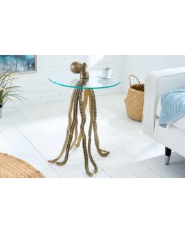 STOLIK KAWOWY WILDLIFE OCTOPUS 45 CM MOSIĄDZ