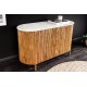 KOMODA TRES CHIC 102X43 CM MANGO BIAŁY MARMUR