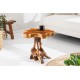 STOLIK KAWOWY II ROOT 40 CM TEAK