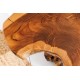 STOLIK KAWOWY II ROOT 40 CM TEAK