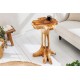 STOLIK KAWOWY II ROOT 42 CM TEAK