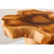 STOLIK KAWOWY II ROOT 42 CM TEAK