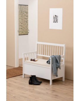 ŁAWKA ASTER 90 CM BIAŁA