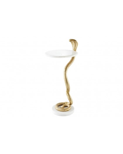 STOLIK KAWOWY WILDLIFE COBRA 30 CM ZŁOTY