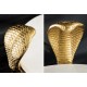 STOLIK KAWOWY WILDLIFE COBRA 30 CM ZŁOTY