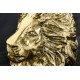 STOLIK KAWOWY WILDLIFE LION 45 CM ZŁOTY
