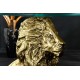 STOLIK KAWOWY WILDLIFE LION 45 CM ZŁOTY