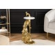 STOLIK KAWOWY WILDLIFE PEACOCK 33 CM ZŁOTY