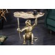 STOLIK KAWOWY WILDLIFE MONKEY 55 CM ZŁOTY
