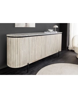 KOMODA ADLON 170X40 CM MANGO SZARA