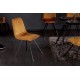 KRZESŁO AMSTERDAM RETRO MUSZTARDOWY WELUR - 4SZT.