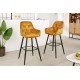 HOKER MILANO MUSZTARDOWY WELUR