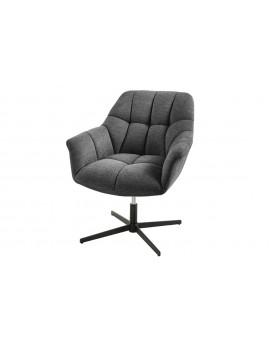 FOTEL OBROTOWY PAPILLON ANTRACYT