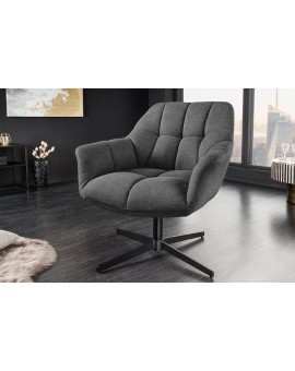 FOTEL OBROTOWY PAPILLON ANTRACYT